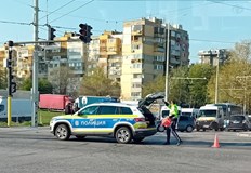 Инцидентът е станал на ключово кръстовище между булевардите Васил Левски