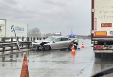 Призив към шофьорите за повишено внимание на пътяСериозен пътен инцидент