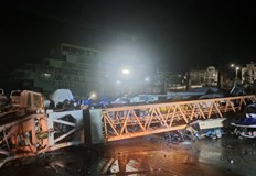 Пороен дъжд и силен вятър причиниха инцидента в крайморския градСилна