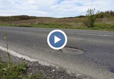 Отсечката не е ремонтирана цели 28 години шофьорите рискуват живота