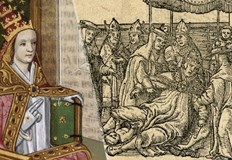 Редица изследователи твърдят че жената папа наистина е съществувалаЕдна от най интригуващите