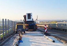 Произведени са над 400 нови пътни панела движението продължава двупосочноОсновният