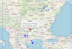 Епицентърът на труса е локализиран на 15 километра от Ихтиман