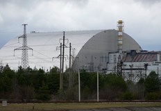 Защитната арка е изгубила частично своята функционалностУкрайна работи усилено за