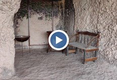 Освещаването на скалната обител и специално изрисуваната икона на Исус