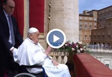 Понтификът поздрави вярващите по случай Възкресение ХристовоПапа Франциск се показа