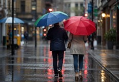 Прогноза за валежи вятър и температури до края на седмицатаВалежите