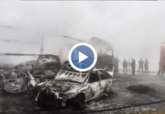 Огнен ад на магистрала Егнатия Двама души загинаха а петима са