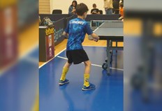 Стелан Лъвчиев показа отлична техникаМладите таланти на Русе в тениса