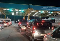 Тежкотоварни автомобили блокираха трафика между България и Румъния за няколко