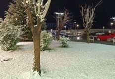 Най дебела е снежната покривка в Разград 6 сантиметраСнежна покривка