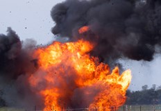 Взрив е избухнал близо до оръжеен склад край село БарсовоРуските