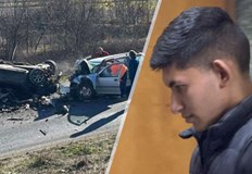 Приятелката на шофьора е дръпнала волана при разклона за Калояново