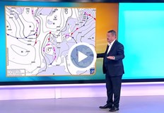 След проливни дъждове и гръмотевици в петък и събота в