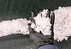 Ледените късове са с размер на лешникСилна градушка удари Варна