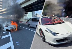Мечтаният автомобил изгоря час след покупкатаМечтата на 33 годишен японец се