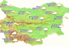 Температурите ще достигнат до 27 градуса но следобедните валежи ще