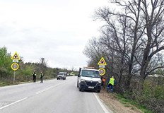 След тежък пътен инцидент в който загина 12 годишно момиче пътната