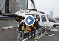 Хеликоптер с туристи се разби в река ХъдсънШестима души загинаха