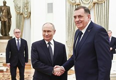 Лидерът на босненските сърби посети Москва пренебрегвайки международната заповед за