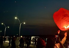 Русенци се насладиха на уникално преживяванеКрасота и светлина озариха нощното
