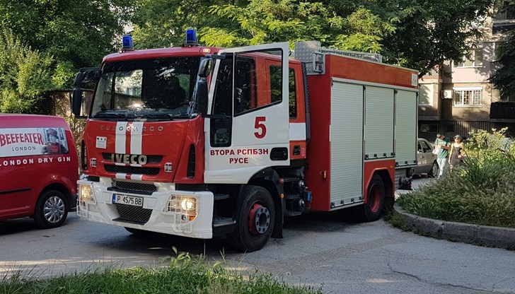 Русенските огнеборци реагираха на четири сигнала през последното денонощие