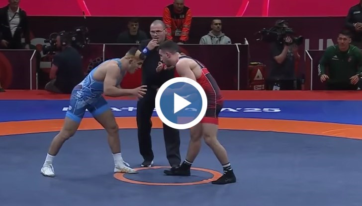 Драматична схватка с унгареца Давид Лошонци остави българина на второто място в категория до 87 кг