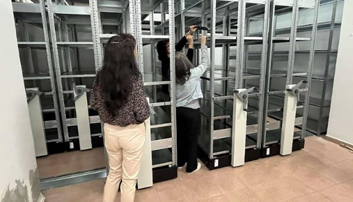 Новото оборудване ще улесни цялостната работа по поддръжка на артефактите