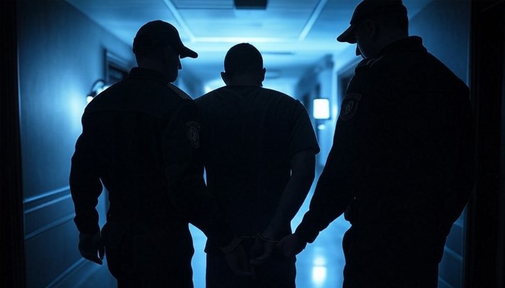 Нападателят преспа в полицейския арест