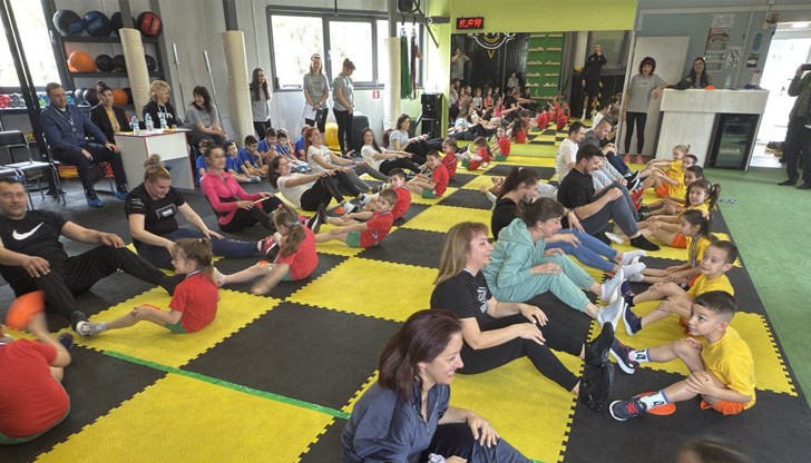 Академия "Деца шампиони" организира спортен празник в русенска детска градина