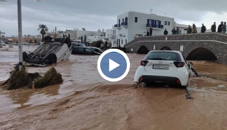 Сеизмична активност на Санторини и наводнения на Миконос и Парос затрудняват старта на сезона