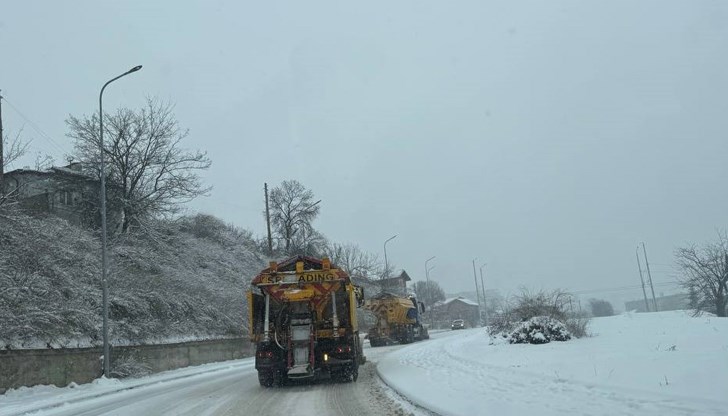 Пътищата в областта са проходими