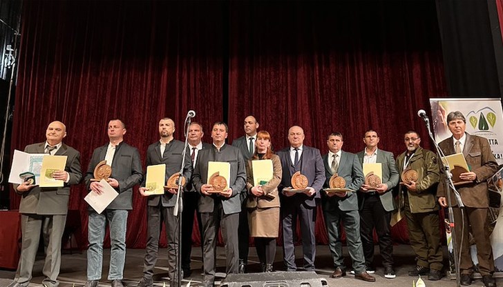 Наградата на зам. шефа на Регионална дирекция по горите - Русе беше връчена на официална церемония в София