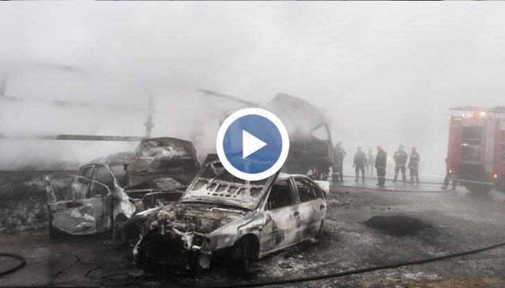 Огнен ад на магистрала "Егнатия"