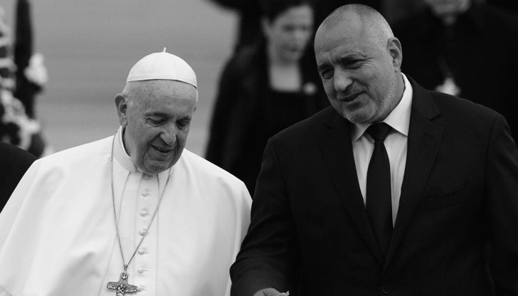 Лидерът на ГЕРБ изрази своите съболезнования по повод кончината на понтифика