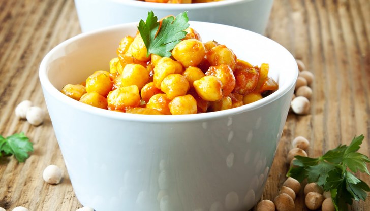 Тази храна е известна още като леблебия Тази храна е известна още като леблебия