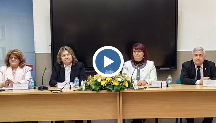 Председателят на парламента получи Кристалния знак на Русенския университет