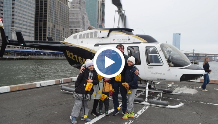 Хеликоптер с туристи се разби в река Хъдсън