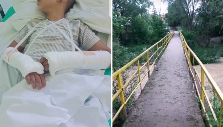 Бащата на пострадалото дете твърди в социалните мрежи, че детето е било хвърлено от мост Бащата на пострадалото дете твърди в социалните мрежи, че детето е било хвърлено от мост