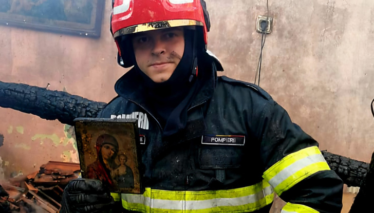 Огънят изпепели три съседни къщи в румънски град близо до