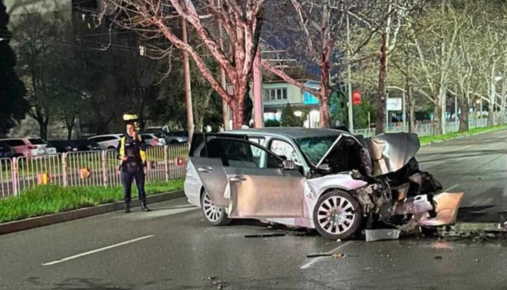 Полицията води разследванеТежката катастрофа на булевард Липник в Русе, при