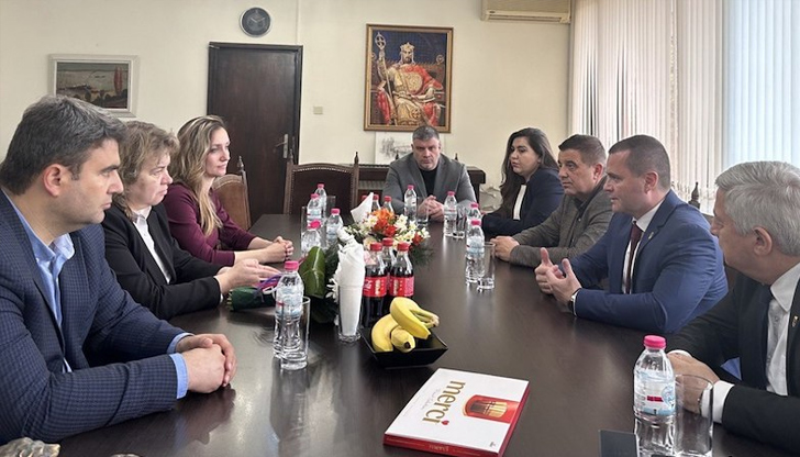 Кметът на Русе обсъди с председателя на Народното събрание ключови