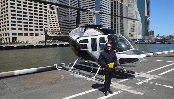 Туристката споделя, че е плакала от радост, осъзнавайки, че е