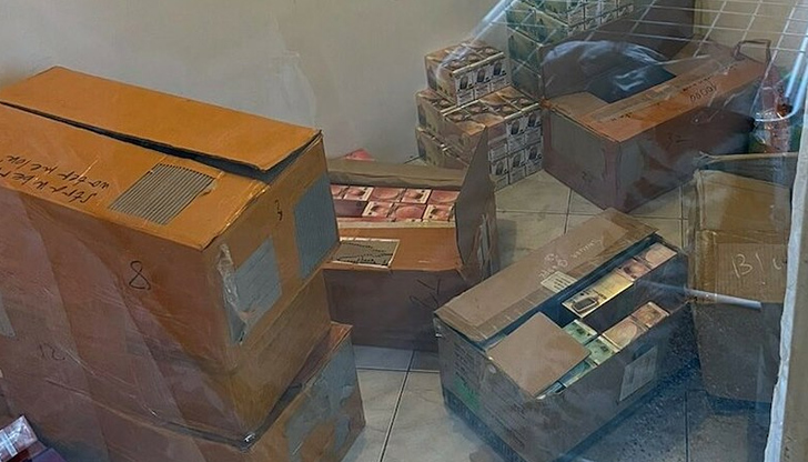 Контрабандните стоки били укрити в тайник зад гипсокартонМащабна операция на
