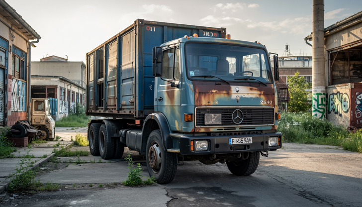 Сред машините има автобус, самосвал и контейнеровозОбщина Русе обяви публичен