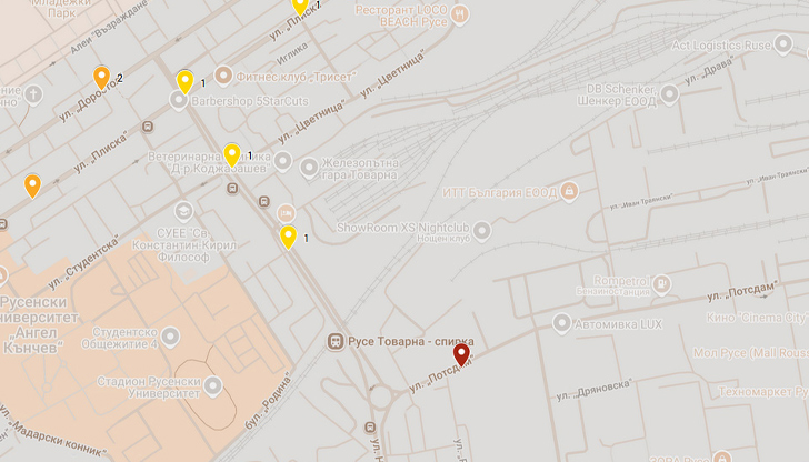 Булевард Липник и булевард Ген. Скобелев водят черната статистика с