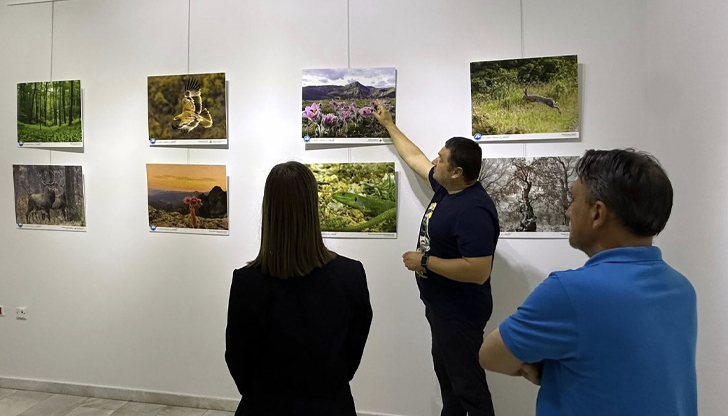 Експозицията може да бъде разгледана в Екомузея с аквариум до