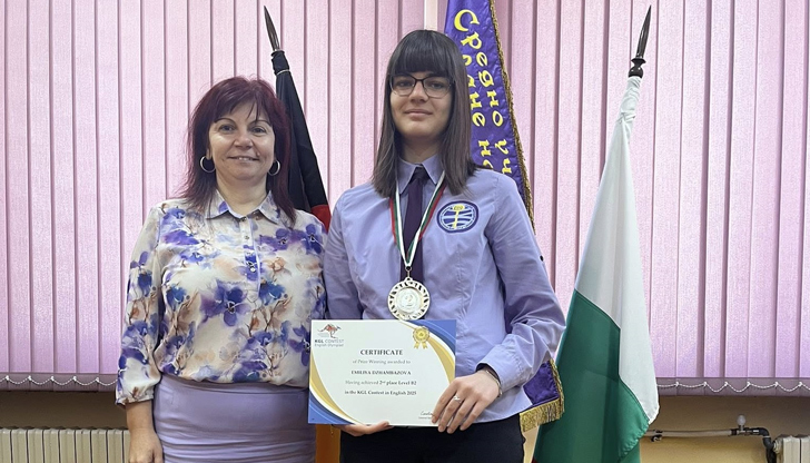 Емилия Джамбазова ще представя България на международния финал в Солун