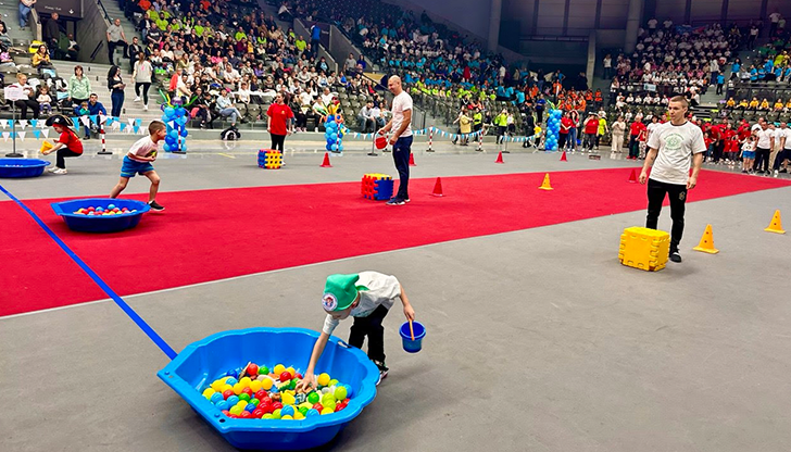 Над 500 малчугани от 18 детски градини участваха в забавни