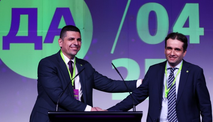 Ивайло Мирчев и Божидар Божанов оглавиха партиятаДа, България вече има